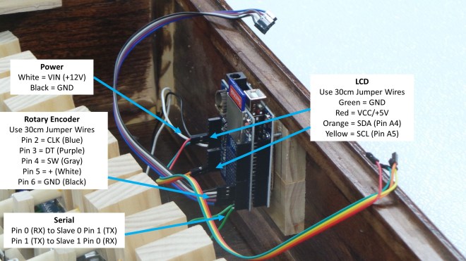 42 Wires to Data Logger Shield
