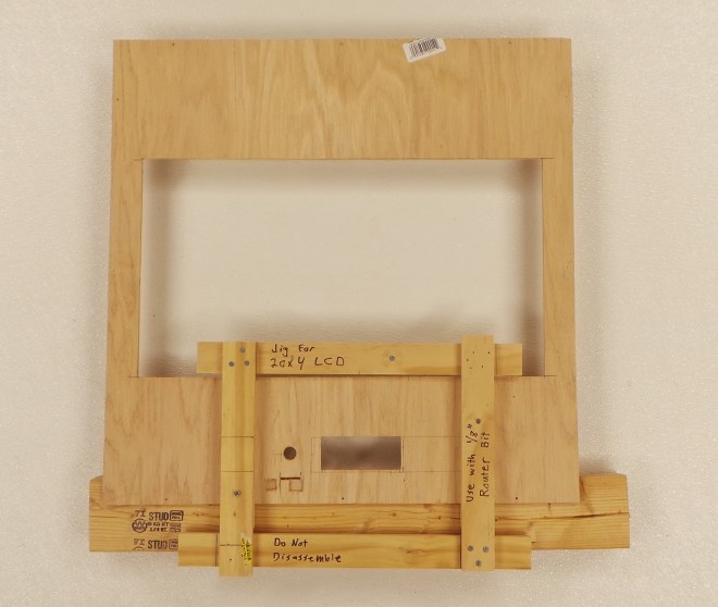 20x4 Jig On Enclosure Top