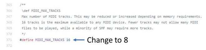 MD Midi File Num Tracks Change